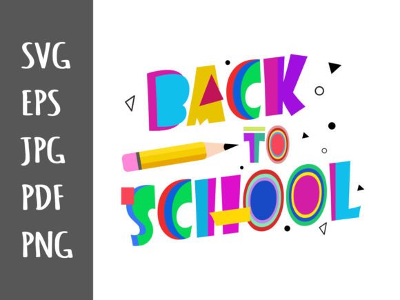 Back to School SVG, EPS, PNG: A Versatile Resource for Creative Professionals