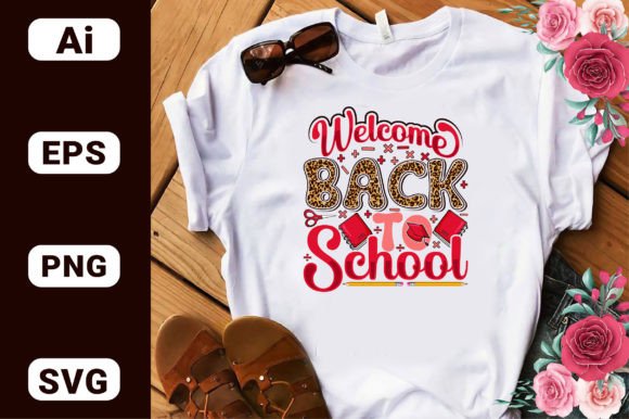Back to School T-shirt Design Vector SVG: A Creative Solution for Your POD Business