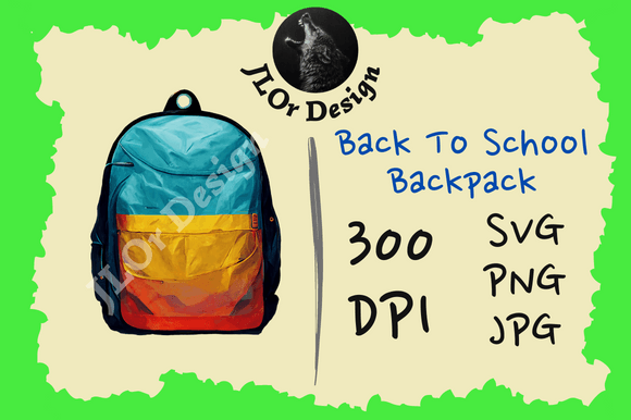 Gradient Backpack – Back to School