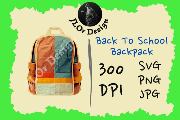 Patches Backpack – Back to School
