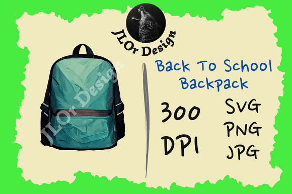 Sky Green Backpack – Back to School: A Versatile Design for Every Need