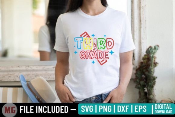 Third Grade - Back to School SVG: A Versatile Tool for Creatives and Entrepreneurs