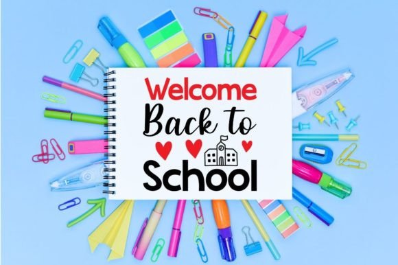 Welcome Back to School-svg Design: A Versatile Digital Tool for Creative Projects